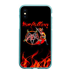 Чехол iPhone XS Max матовый Show No Mercy - Slayer