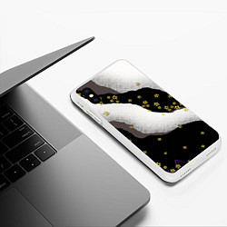 Чехол iPhone XS Max матовый JAPAN PATTERN, цвет: 3D-белый — фото 2