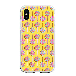 Чехол iPhone XS Max матовый Sweetty candy