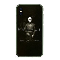 Чехол iPhone XS Max матовый Diabolus in Musica - Slayer