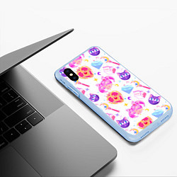 Чехол iPhone XS Max матовый Сейлор Мун Sailor Moon, цвет: 3D-голубой — фото 2