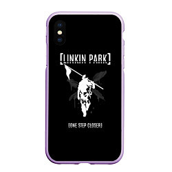 Чехол iPhone XS Max матовый Linkin Park One step closer