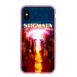 Чехол iPhone XS Max матовый Stigmata альбом