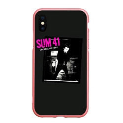 Чехол iPhone XS Max матовый Underclass Hero - Sum 41