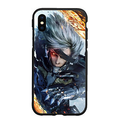 Чехол iPhone XS Max матовый Metal Gear Rising: Revengeance