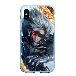 Чехол iPhone XS Max матовый Metal Gear Rising: Revengeance