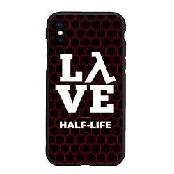 Чехол iPhone XS Max матовый Half-Life Love Классика