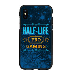 Чехол iPhone XS Max матовый Игра Half-Life: PRO Gaming, цвет: 3D-черный