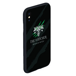 Чехол iPhone XS Max матовый The Witcher School of the Cat, цвет: 3D-черный — фото 2