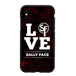 Чехол iPhone XS Max матовый Sally Face Love Классика