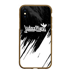 Чехол iPhone XS Max матовый Judas Priest metal