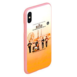 Чехол iPhone XS Max матовый The Beatles Blackpool And Paris 1964-65, цвет: 3D-баблгам — фото 2