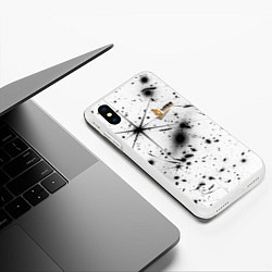 Чехол iPhone XS Max матовый James Webb - первое фото, цвет: 3D-белый — фото 2