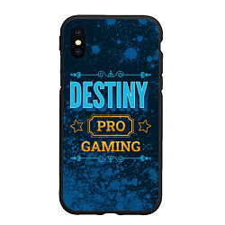 Чехол iPhone XS Max матовый Игра Destiny: PRO Gaming