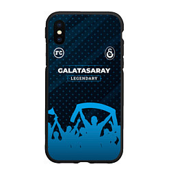 Чехол iPhone XS Max матовый Galatasaray legendary форма фанатов