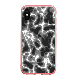 Чехол iPhone XS Max матовый Дымные корни