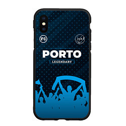 Чехол iPhone XS Max матовый Porto legendary форма фанатов