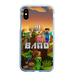 Чехол iPhone XS Max матовый Влад - inecraft