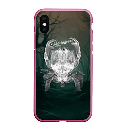 Чехол iPhone XS Max матовый Happy Halloween - Crab