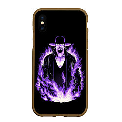 Чехол iPhone XS Max матовый The phenom undertaker