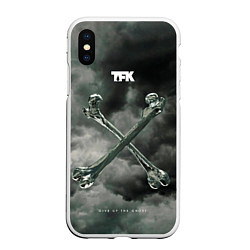 Чехол iPhone XS Max матовый Thousand Foot Krutch - Give Up The Ghost, цвет: 3D-белый