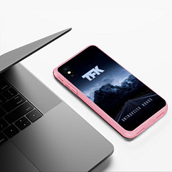 Чехол iPhone XS Max матовый Untraveled Road - Thousand Foot Krutch, цвет: 3D-баблгам — фото 2
