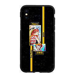 Чехол iPhone XS Max матовый One Piece Nami