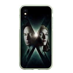 Чехол iPhone XS Max матовый X - Files