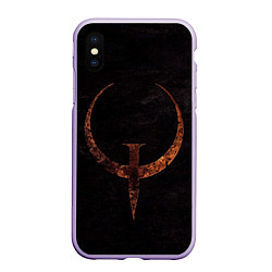 Чехол iPhone XS Max матовый Quake 1