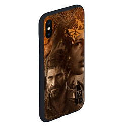 Чехол iPhone XS Max матовый Джоэл и Элли - The Last of Us, цвет: 3D-черный — фото 2