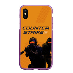 Чехол iPhone XS Max матовый Counter Strike 2