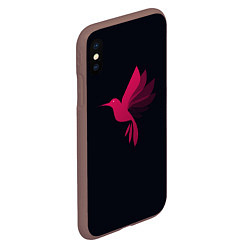 Чехол iPhone XS Max матовый Colibri Pantone, цвет: 3D-коричневый — фото 2