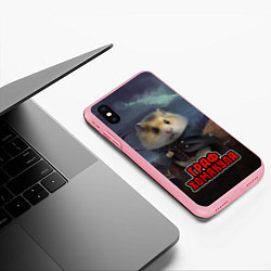 Чехол iPhone XS Max матовый Жуткий граф Хомякула, цвет: 3D-баблгам — фото 2