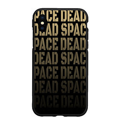 Чехол iPhone XS Max матовый Dead Space или мертвый космос