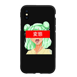 Чехол iPhone XS Max матовый Anime manga comic kawaii