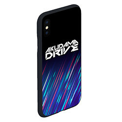 Чехол iPhone XS Max матовый Akudama Drive stream, цвет: 3D-черный — фото 2