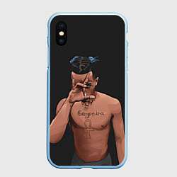 Чехол iPhone XS Max матовый XXXTentacion арт