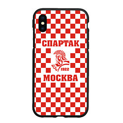 Чехол iPhone XS Max матовый FCSM - Спартак