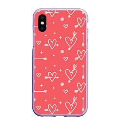 Чехол iPhone XS Max матовый Love is love