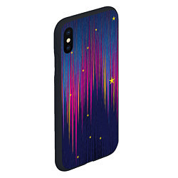 Чехол iPhone XS Max матовый Star dust, цвет: 3D-черный — фото 2