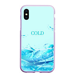 Чехол iPhone XS Max матовый Cold