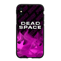 Чехол iPhone XS Max матовый Dead Space pro gaming: символ сверху