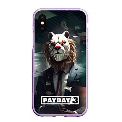 Чехол iPhone XS Max матовый Payday 3 lion