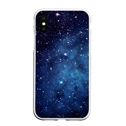 Чехол iPhone XS Max матовый Звездное небо - нейросеть