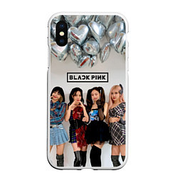 Чехол iPhone XS Max матовый Blackpink girls