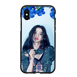 Чехол iPhone XS Max матовый Blackpink Jisoo