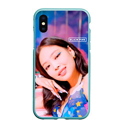 Чехол iPhone XS Max матовый BlackPink Gorgeous Jennie