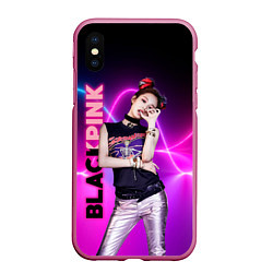 Чехол iPhone XS Max матовый Blackpink - Jennie