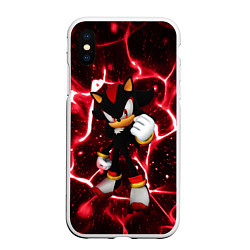 Чехол iPhone XS Max матовый Shadow the Hedgehog