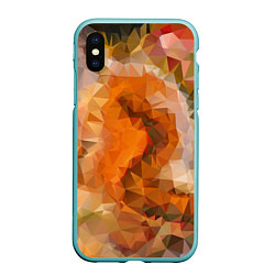 Чехол iPhone XS Max матовый Orange mood